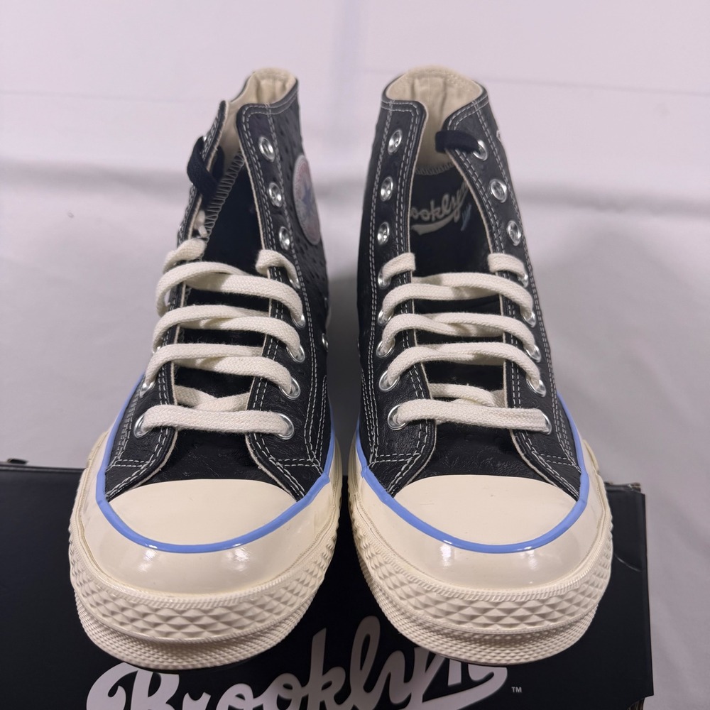 DS Converse Chuck 70 Hi Undefeated x Brooklyn Dodgers 1710 of 1947 Sz 7.5 - Picture 4 of 10